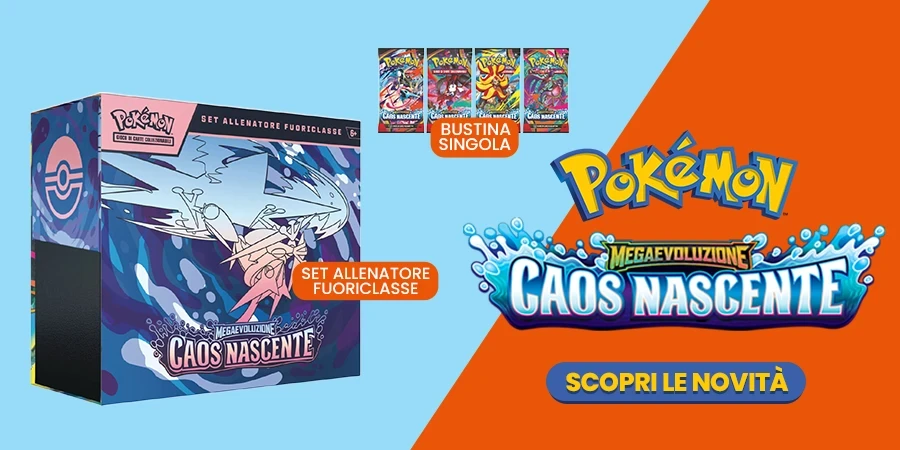 Novità Pokémon Megaevoluzione Caos Nascente
